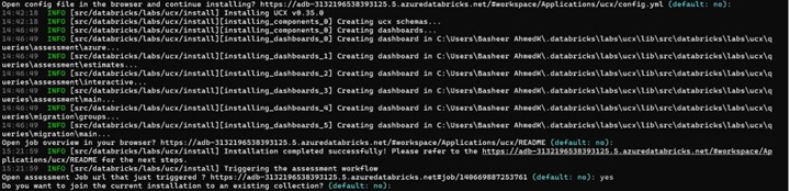 ucx configure 2 - Databricks Unity Catalog,UCX Installation and Configuration,Data Governance in Databricks