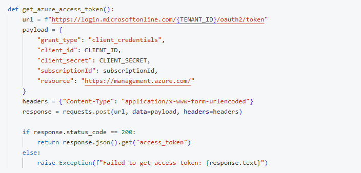 Screenshot 5 - azure data factory