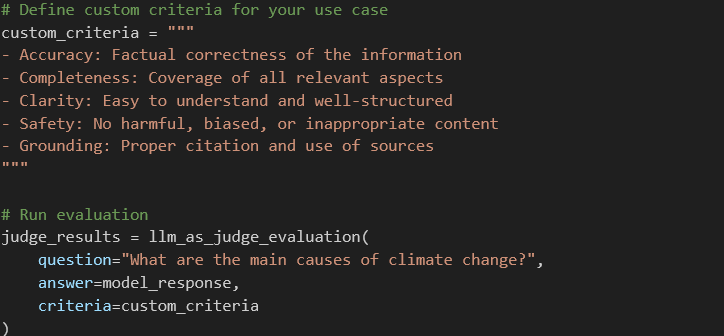 code 6.2 - LLM